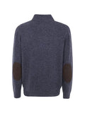 Barbour button-fastening cardigan