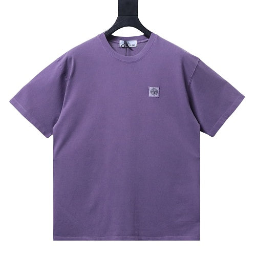 Stone Island S/S Compass Logo T-Shirt Lavender