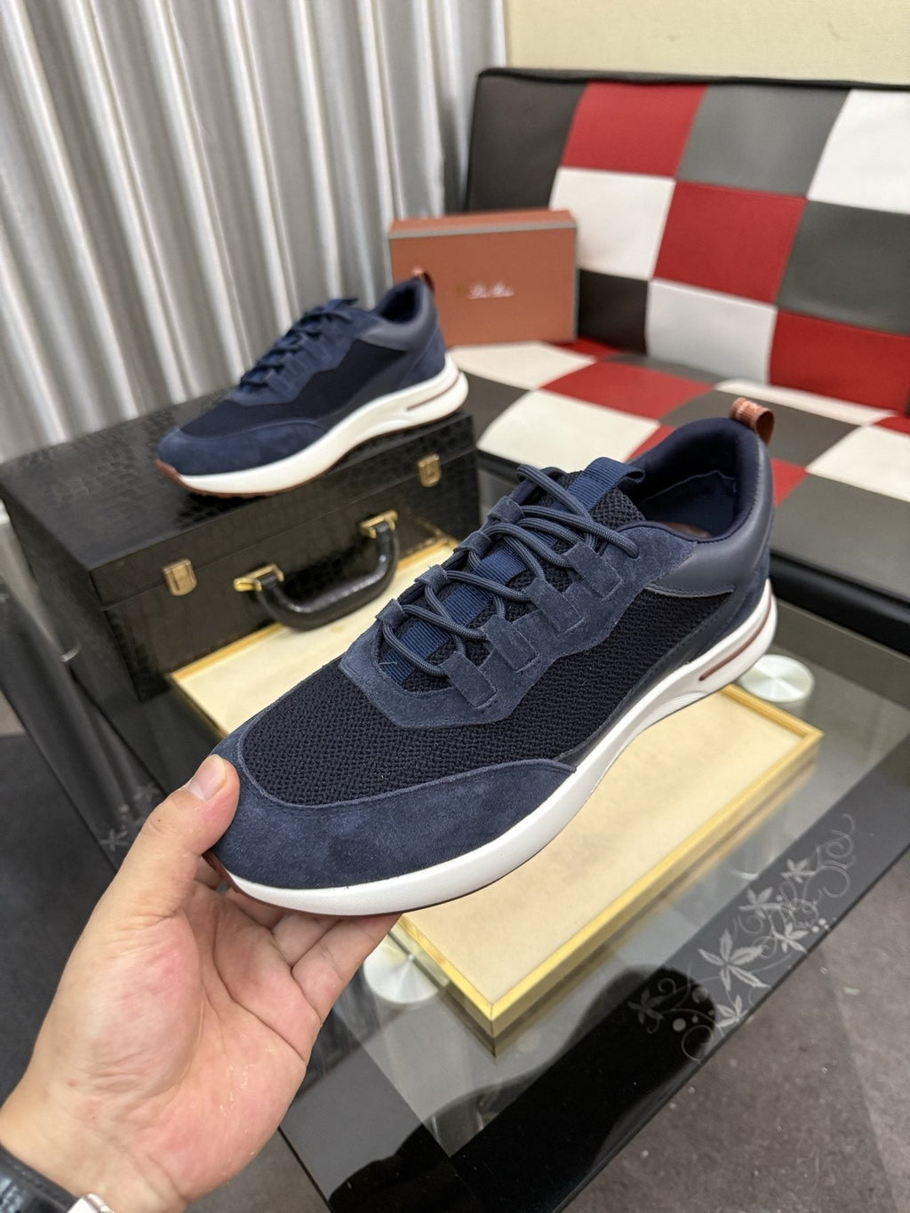 Men's Lace-Up Sneakers