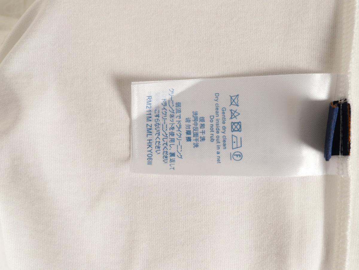 Louis Vuitton Melting Monogram Embroidered T-Shirt - Ivory